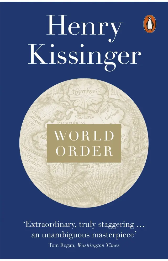 Book name: World Order by Henry Kissinger